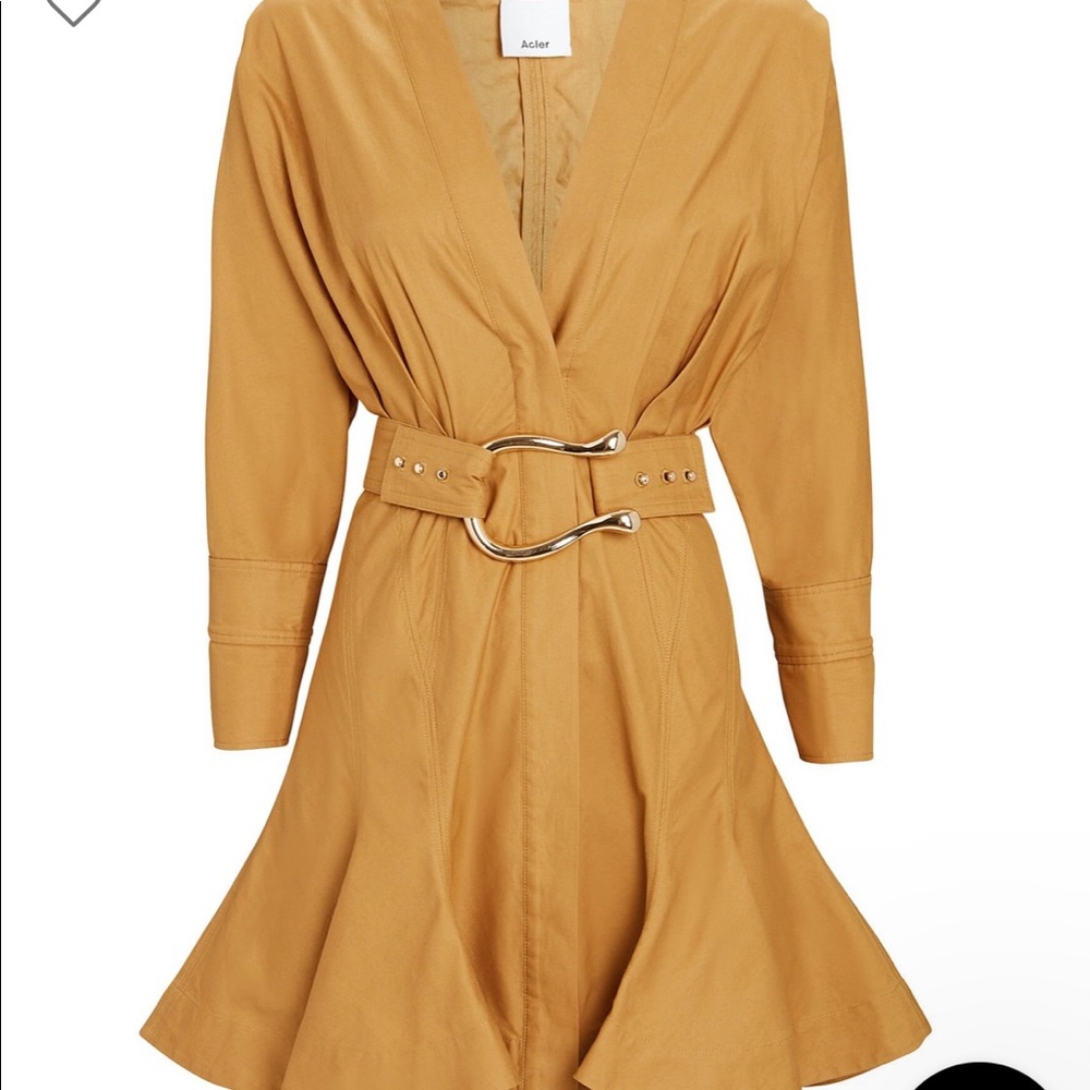 Acler Bastor Poplin mini dress